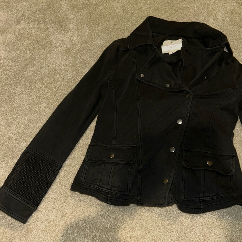 Hei Hei stretch dark gray jacket size S